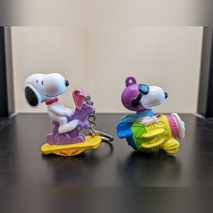 Snoopy Spring keychain
